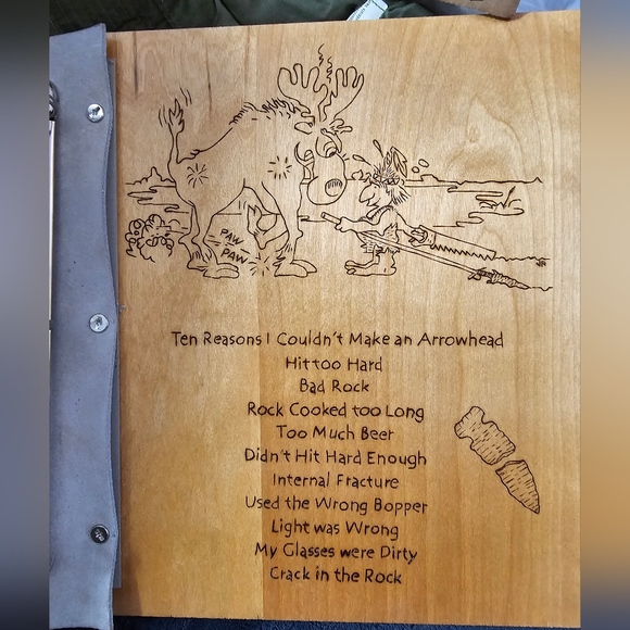 One of a kind handmade 3 ring binder - Picture 4 of 6